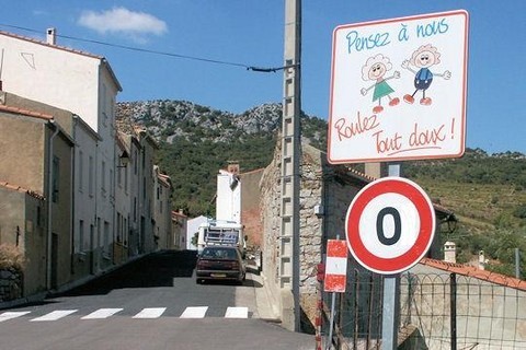 Vitesse très limitée