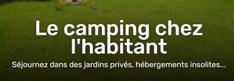Camping chez l'habitant