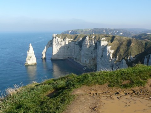 Falaises d'Etretat, Aiguille Creuse 